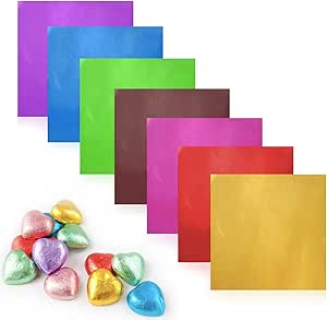 Coloured Chocolate Foil Wrappers
