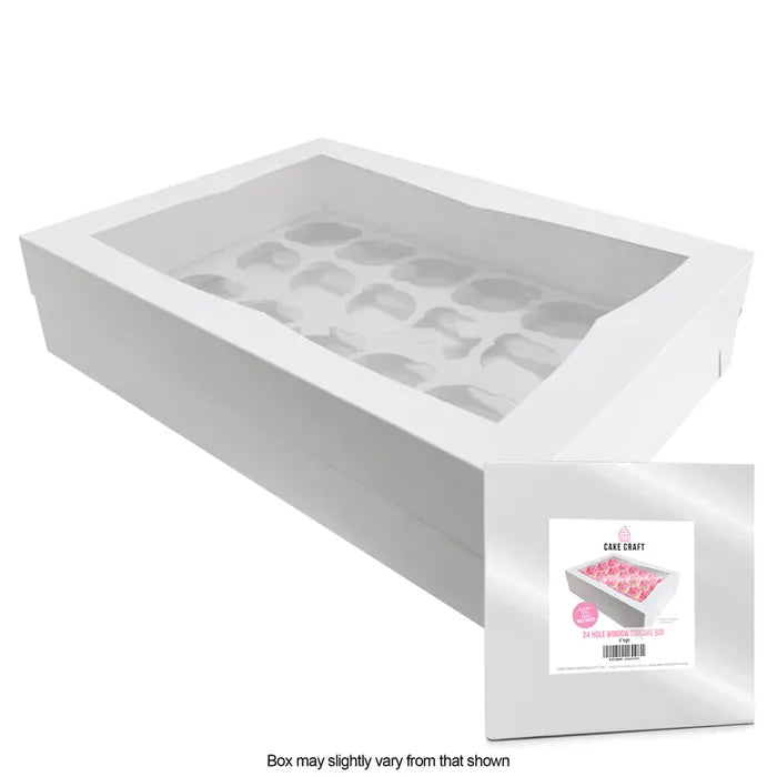 24 Cupcake Box with Insert - x 5 (Standard Size)