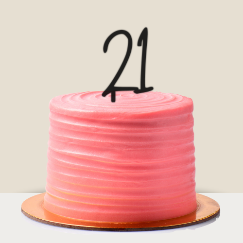 Number Custom Acrylic Cake Topper or Charm - Choose your Font and Colour