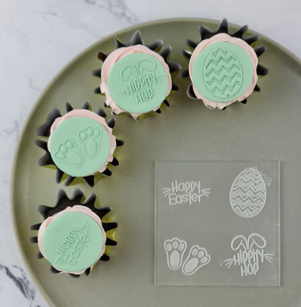 Custom Cookie Cutters Easter Mini Debosser