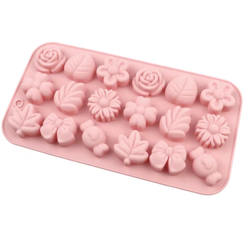 Floral Silicone Chocolate Mould