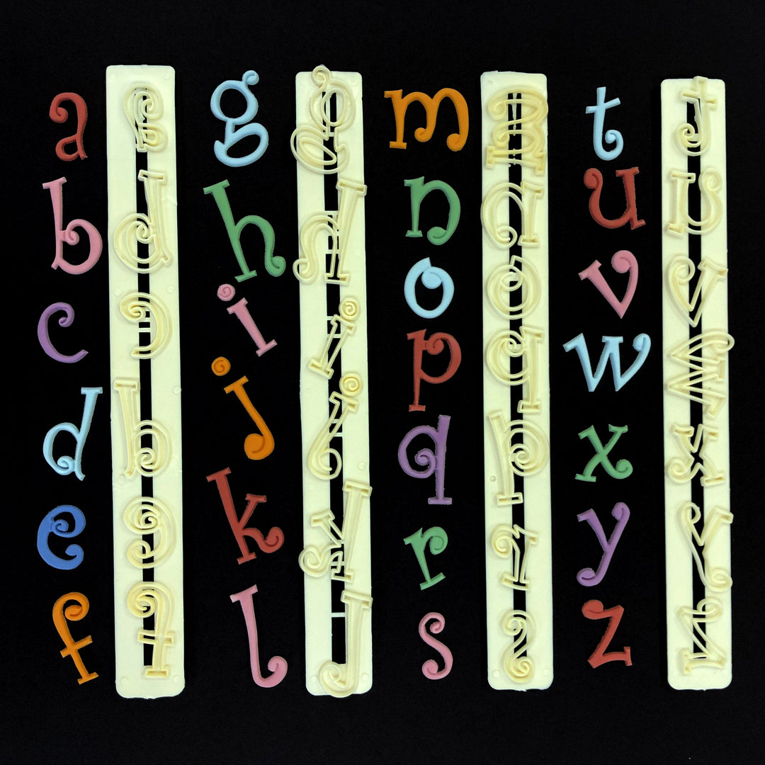 FMM Tappits - Funky Lower Case Alphabet