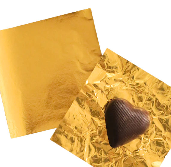 Gold Chocolate Foil Wrappers