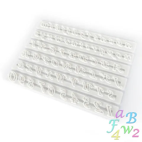 Italic Script Upper Case Alphabet