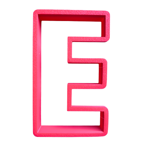 CW Large Letter Cookie Cutter - E