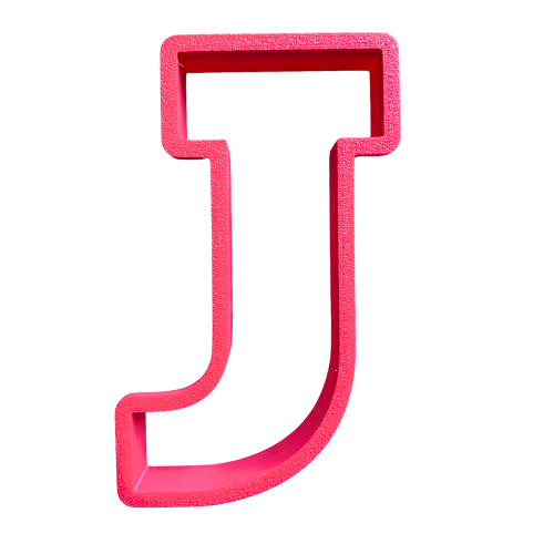 CW Large Letter Cookie Cutter - J