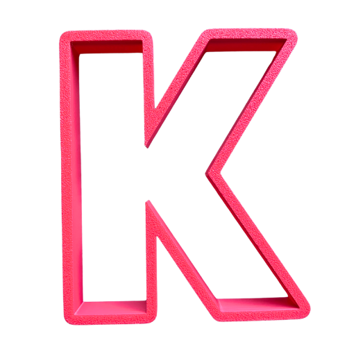 CW Large Letter Cookie Cutter - K