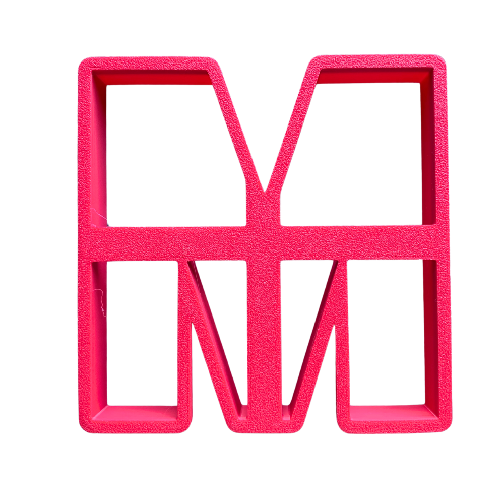 CW Large Letter Cookie Cutter - M