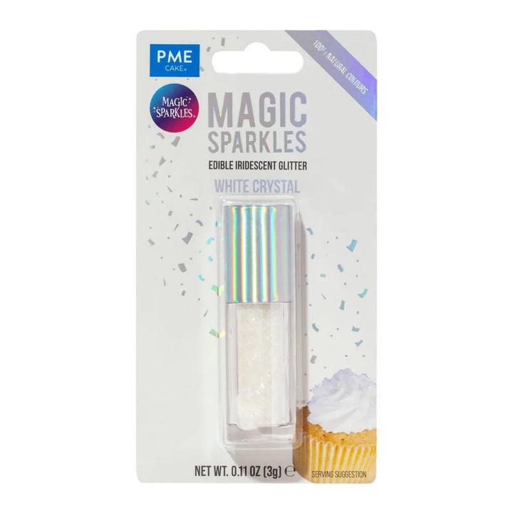 PME Magic Sparkles Iridescent Glitter - White Crystal
