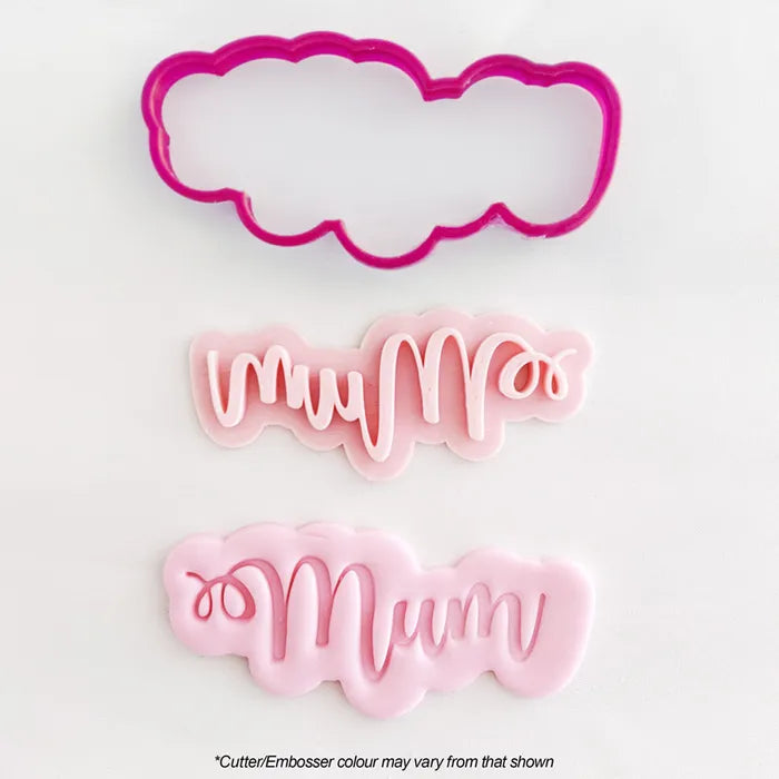 Mum Cookie Cutter and Embosser