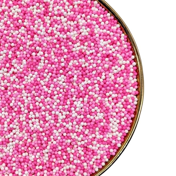 Go Bake Natural Nonpareils 100s and 1000s - Cherry Blossom