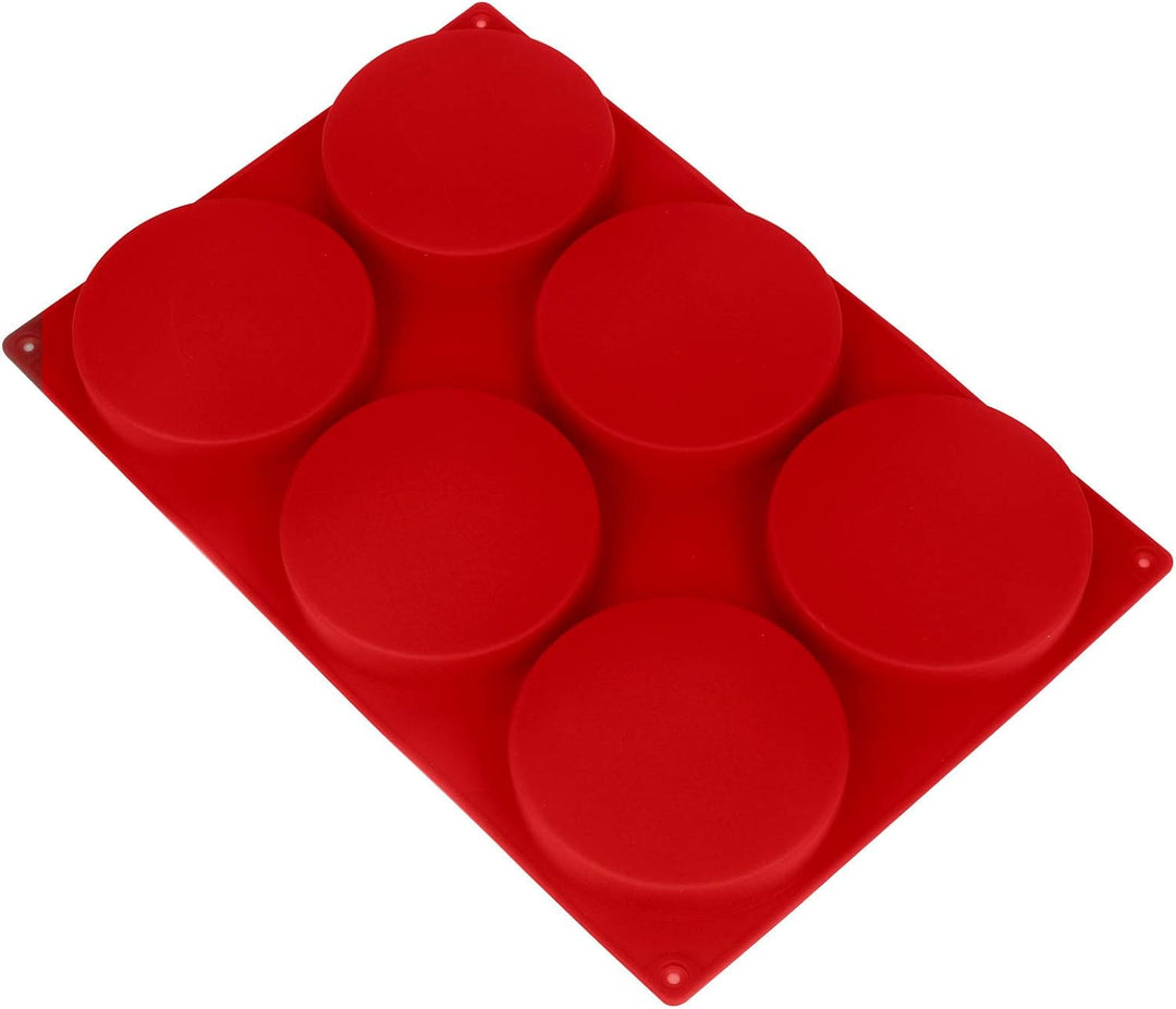 Round Disc Cookie or Cake Silicone Mould
