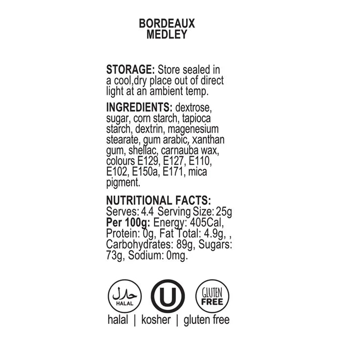 Sprink'd Bordeux Pearl Sprinkle Medley 60g