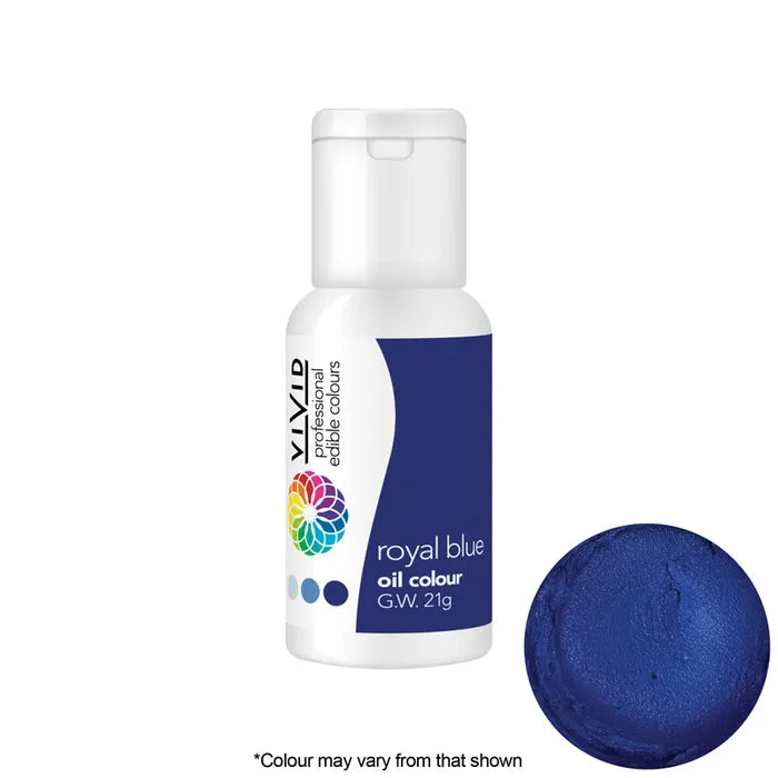 Vivid Oil Based Colouring - Royal Blue 21g