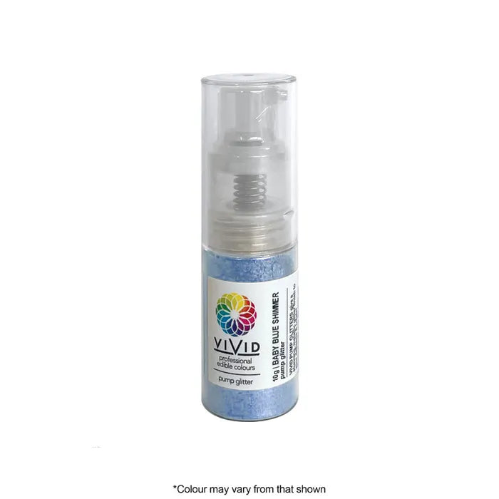 Vivid Pump Shimmer Glitter - Blue Shimmer