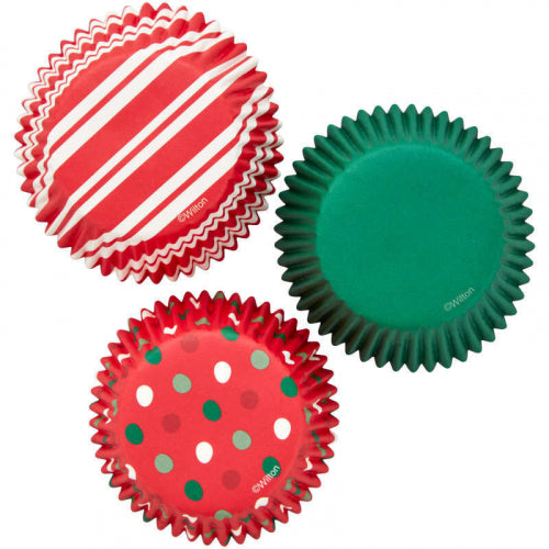 Wilton Classic Christmas Patterns Baking Cups