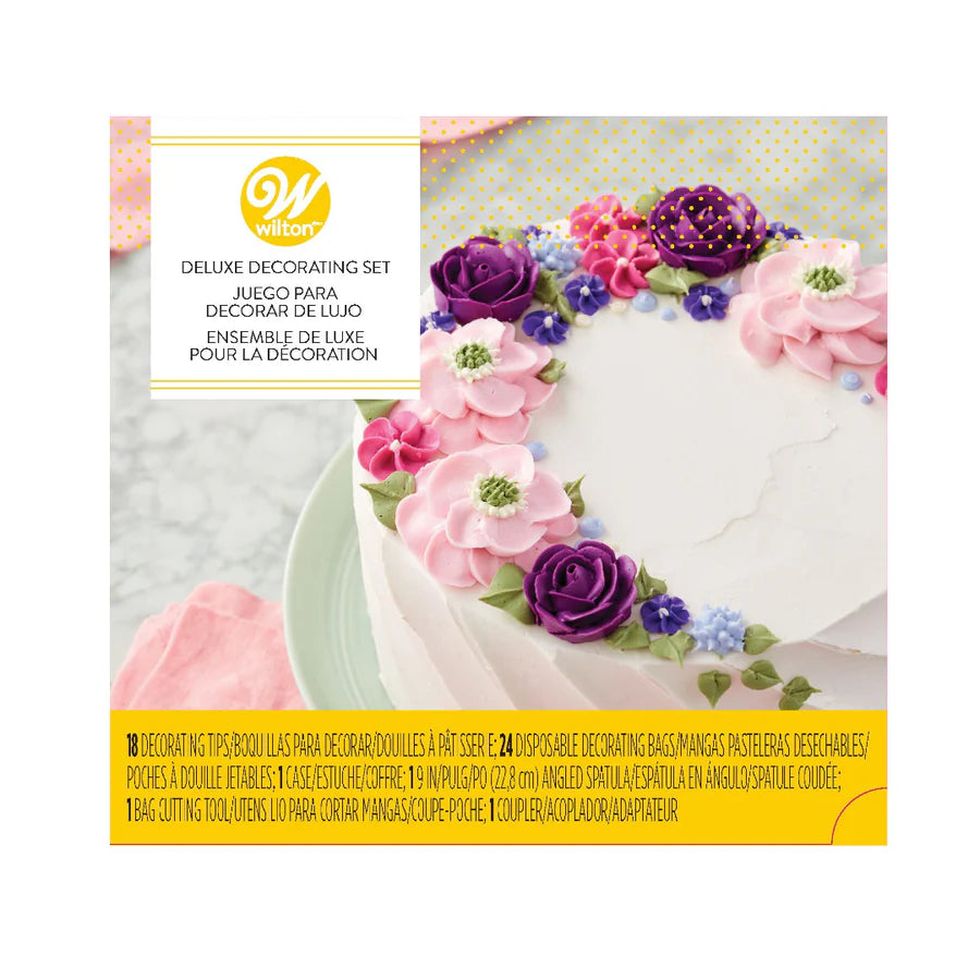 Wilton - Set Di 28 Punte Per Decorazione Torte Deluxe - Sac A Poche Accessori