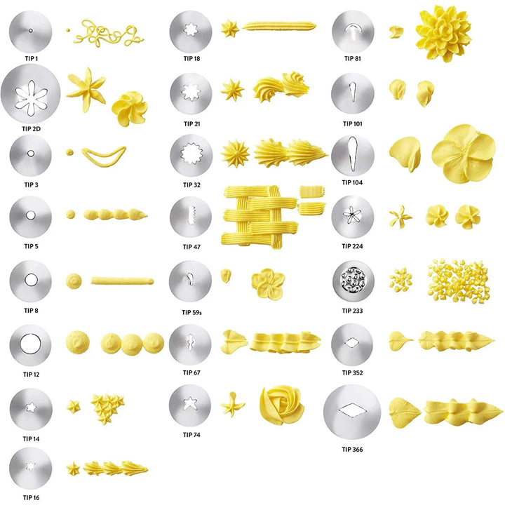 Wilton Deluxe Piping Tip Set