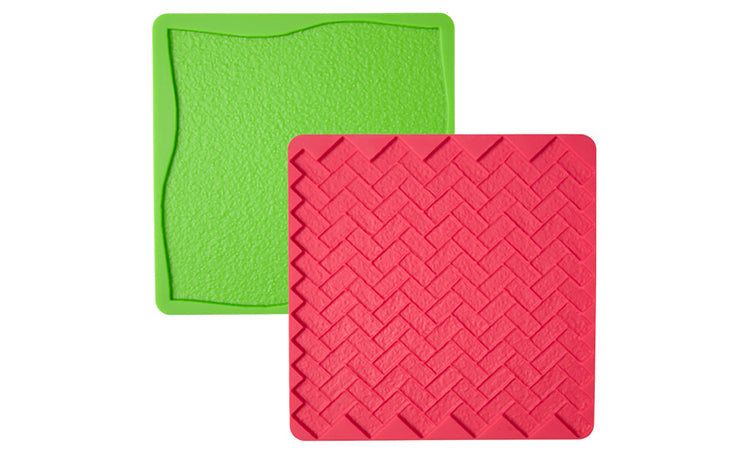 Wilton Grass and Brick Texture Mat