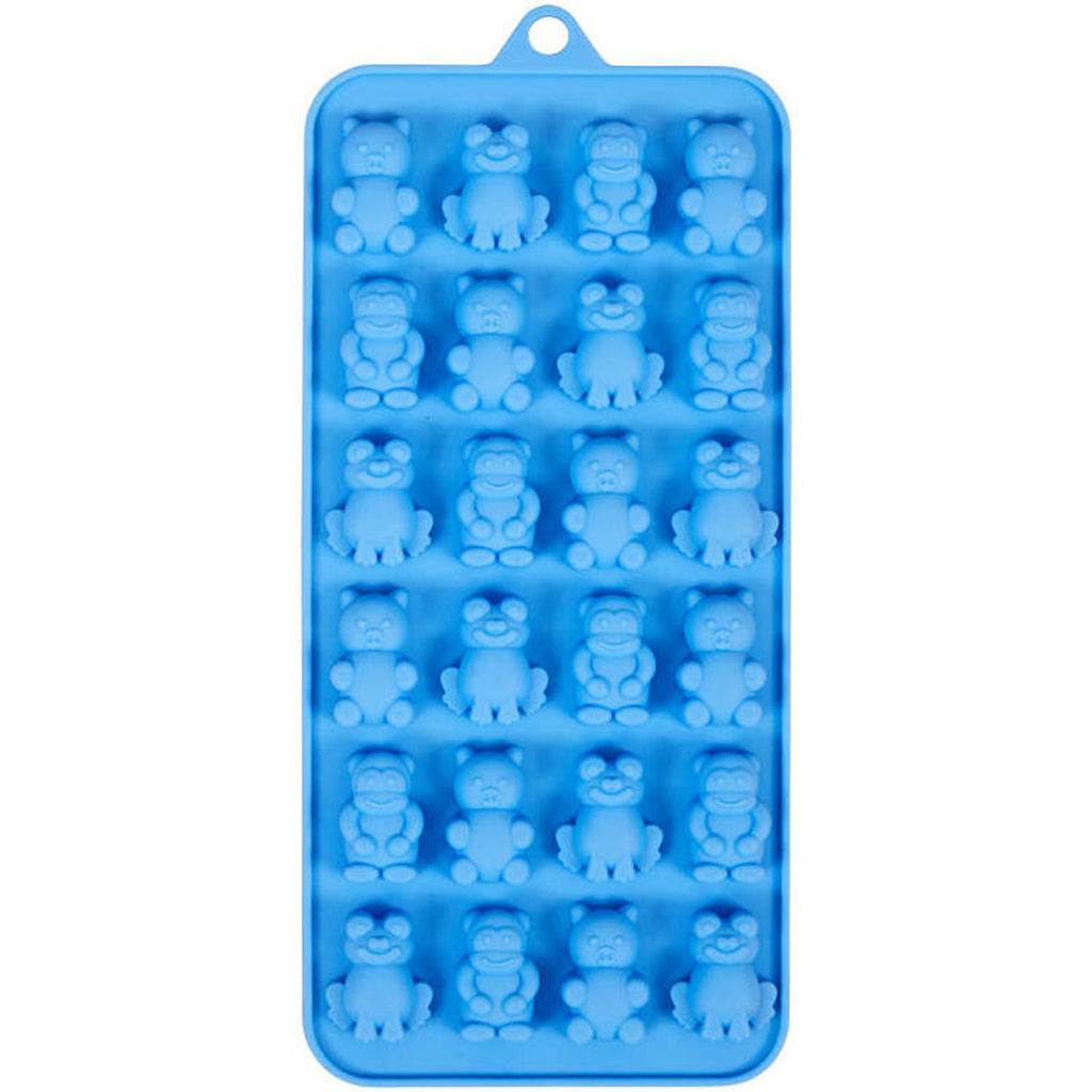 Wilton Gummy Animal Silicone Candy Mold, 24-Cavity