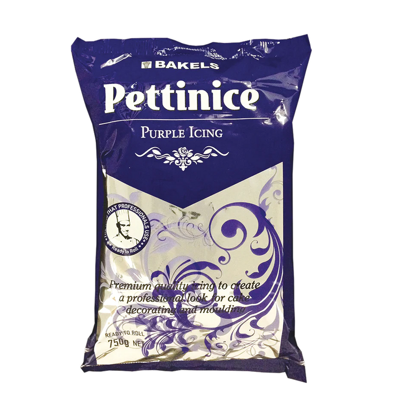 Bakels Pettinice Purple Fondant 750g