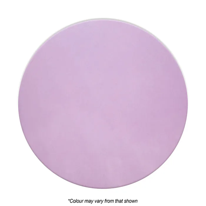 10" Round Cake Board 6mm - Pastel Purple