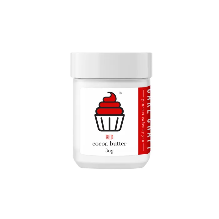 Cake Craft Cocoa Butter - Red