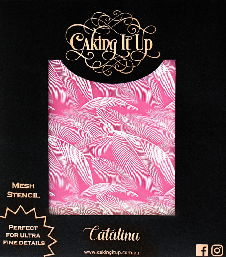 Caking It Up - Catalina Mesh Stencil