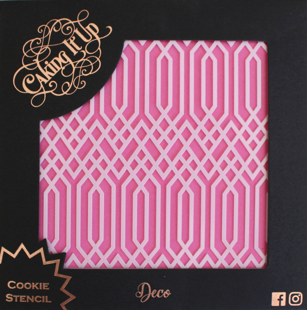 Caking It Up - Deco Cookie Stencil