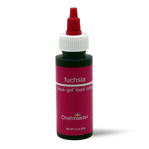 Chefmaster Gel Colour - Fuchsia (65g bottle)