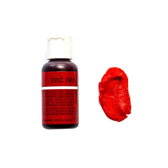 Chefmaster Gel Colour - Red Red