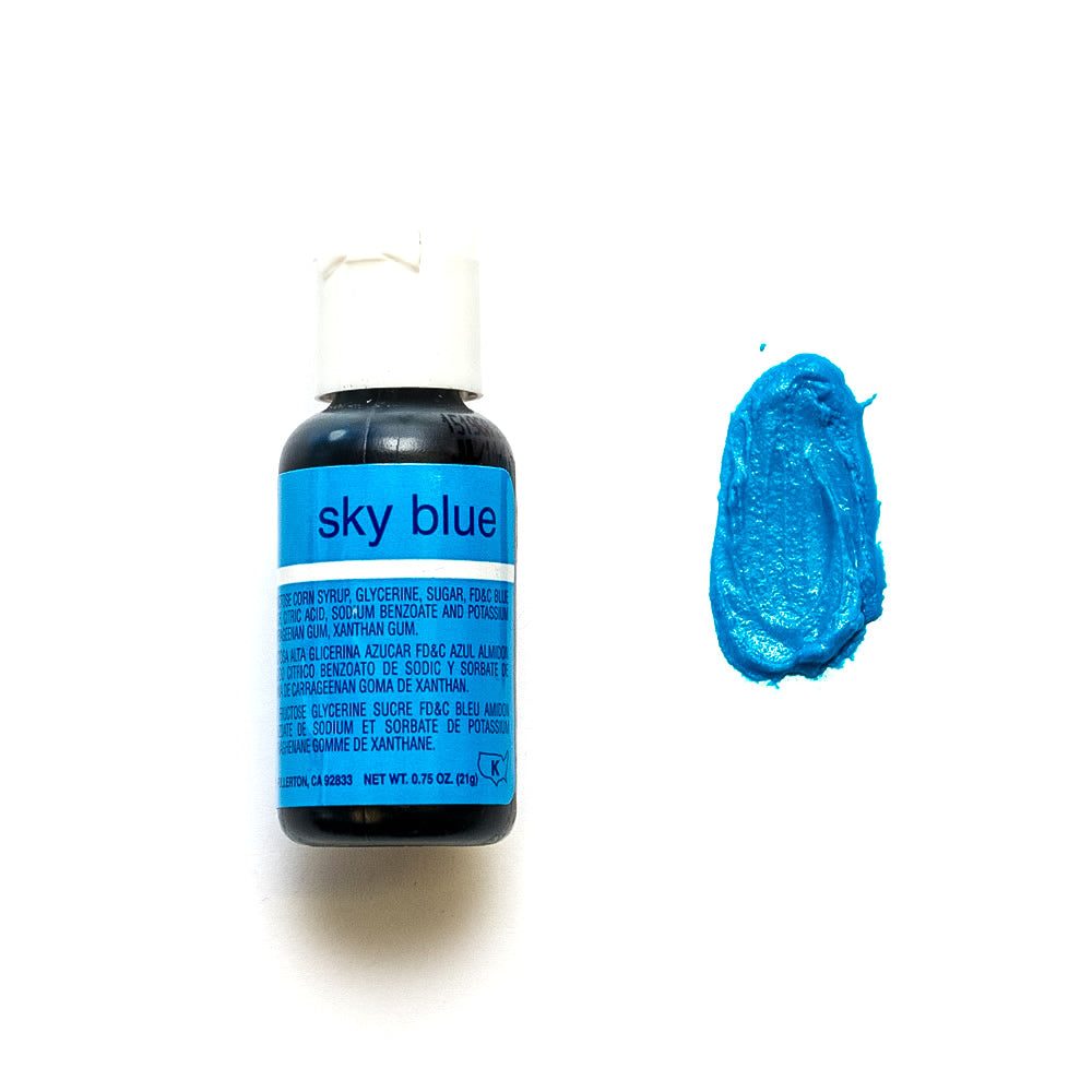 Chefmaster Gel Colour - Sky Blue