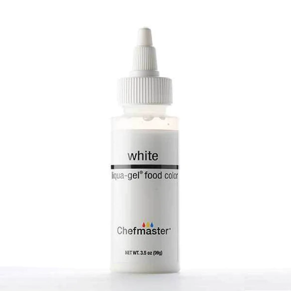 Chefmaster Colour - Bright White (99g bottle)