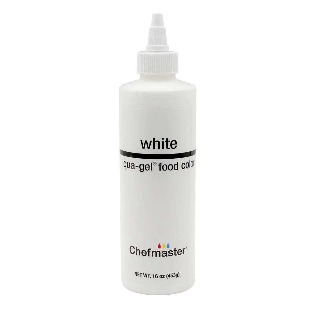 Chefmaster Colour - Bright White (453g bottle)