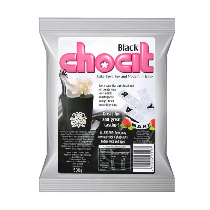 Chocit Modelling Chocolate - Black 500g