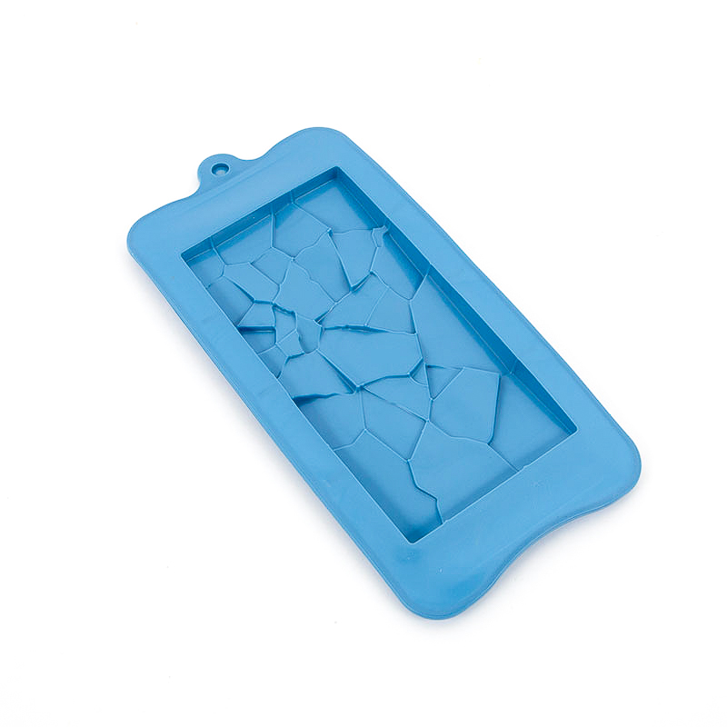 Chocolate Bar Silicone Mould - Crackle