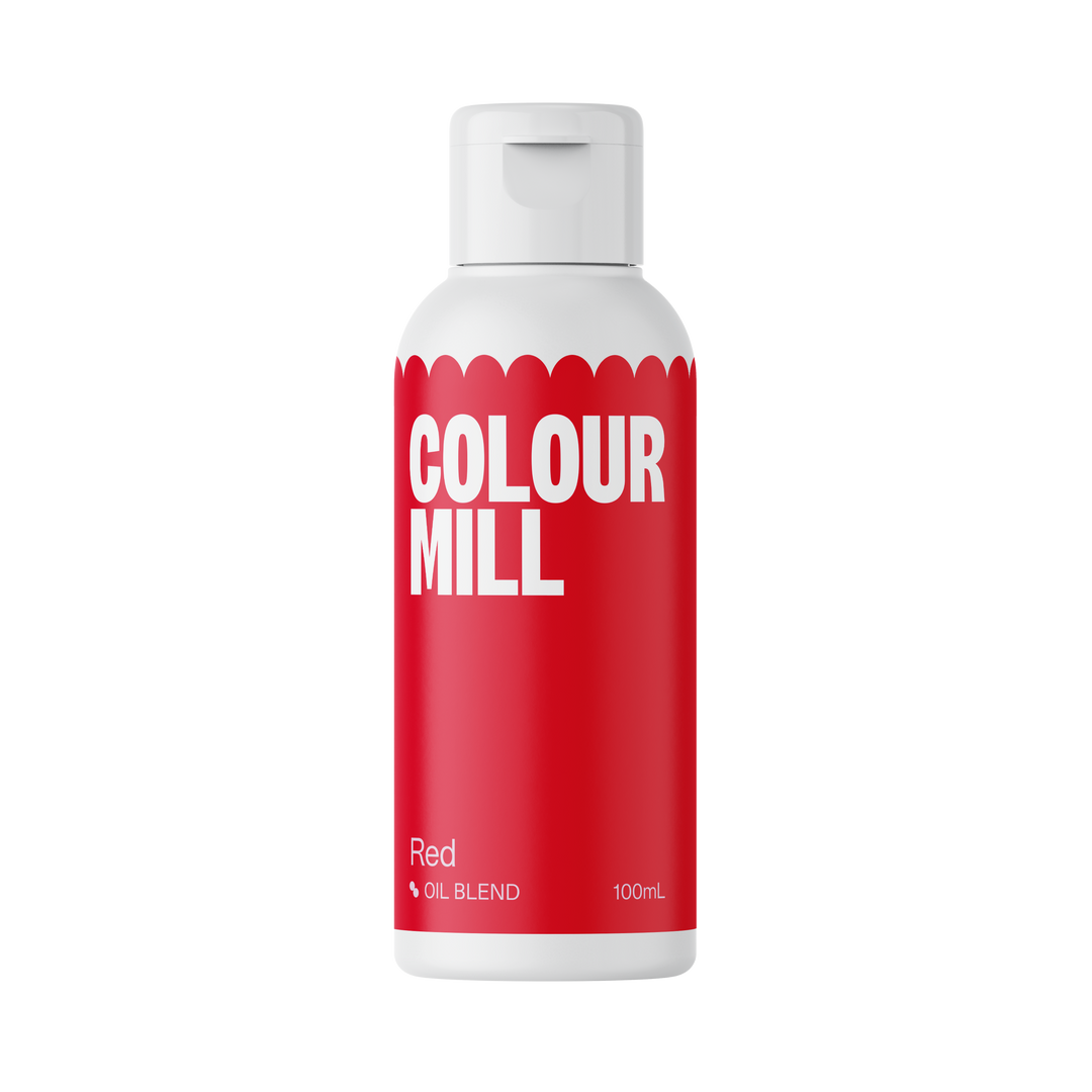 Colour Mill Oil Based Colouring - Red 100ml