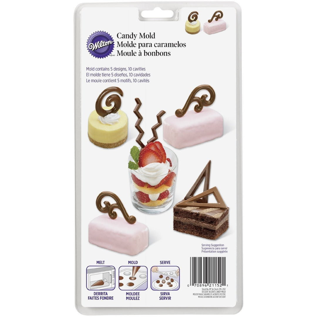 Wilton Dessert Accents Candy Mold