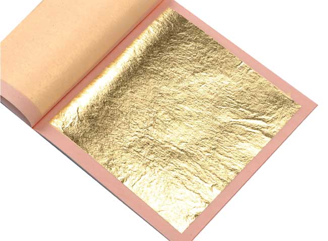 Edible Gold Leaf Transfer - Book of 5