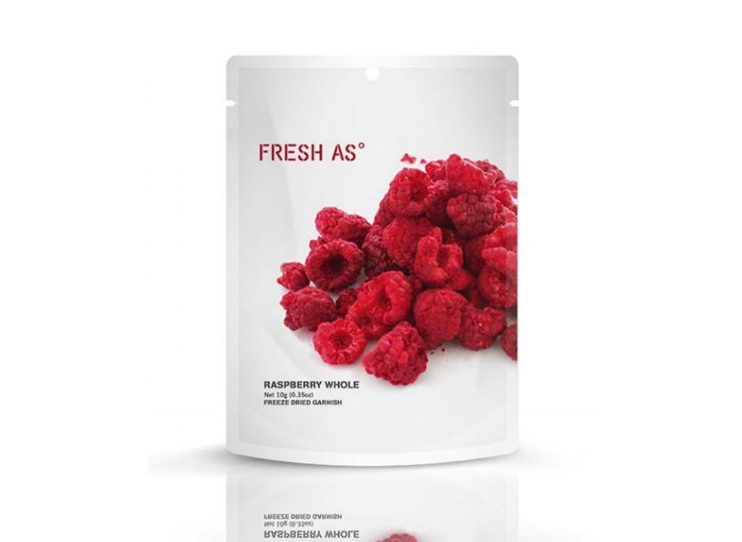 Fresh As Freeze Dried Fruit Garnish - Whole Raspberries 10g