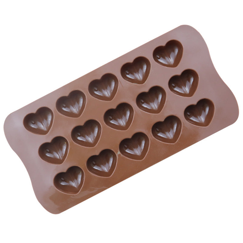 Silicone Heart Mould 15 Cavity