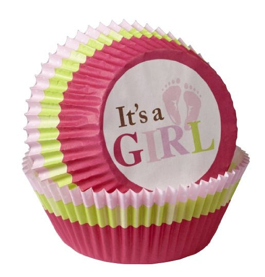 Wilton It's a GIRL Baking Cups - Cupcake Cases