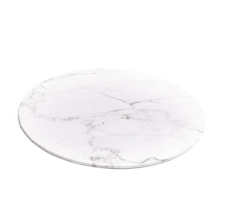 12" Round Cake Board 5mm - Marble
