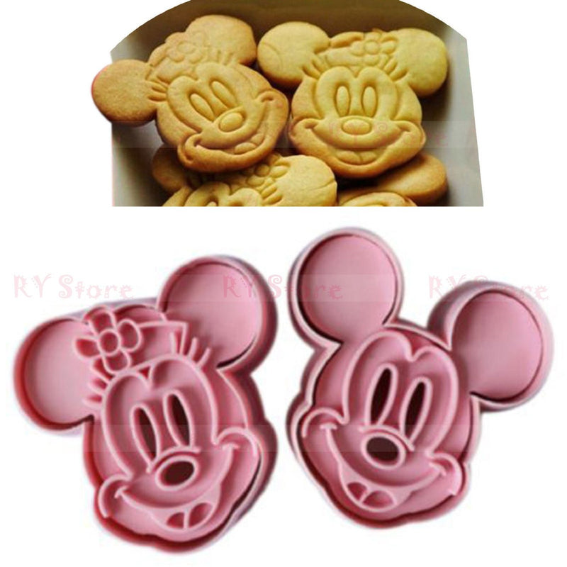 Mickey and Minnie Plunger Cutters