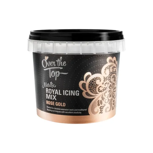 Over the Top Royal Icing Mix - Rose Gold