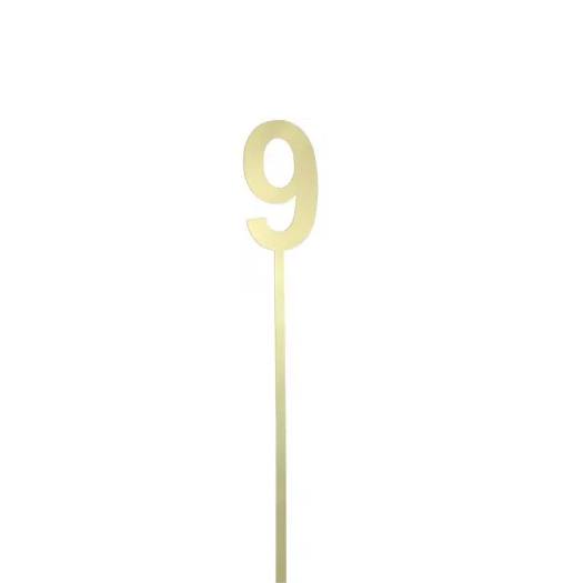 Small Number Cake Topper - 9