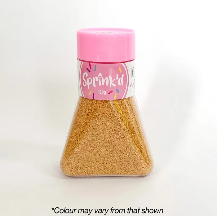 Sprink'd Sanding Sugar - Gold