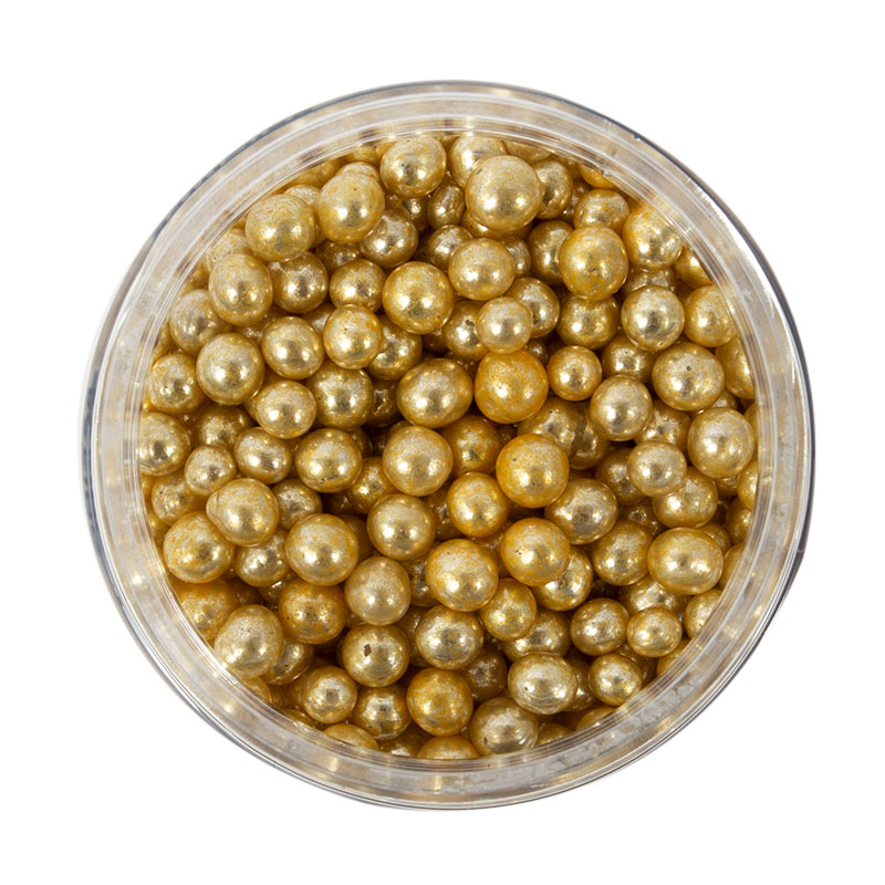 Sprinks Cachous - Pearls - Gold