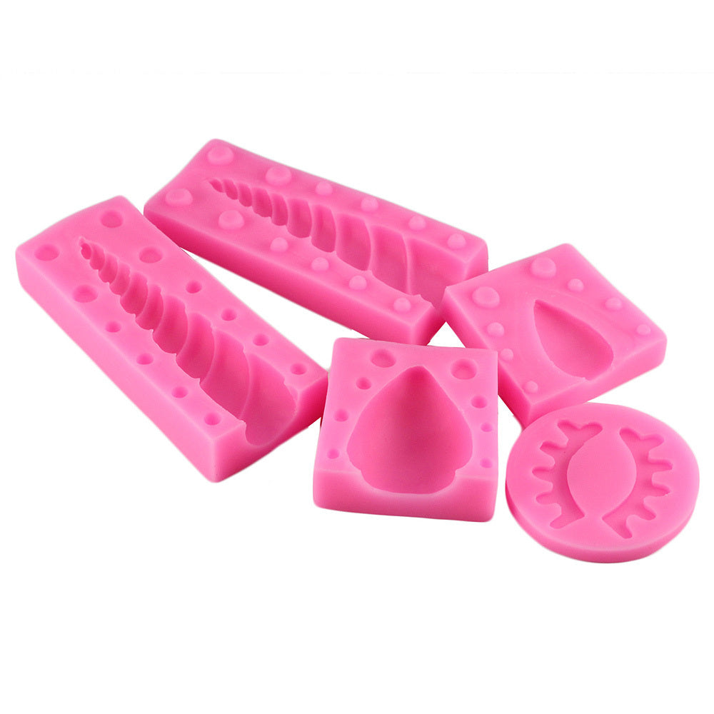 Unicorn Horn, Eye and Ear Silicone Mould Set