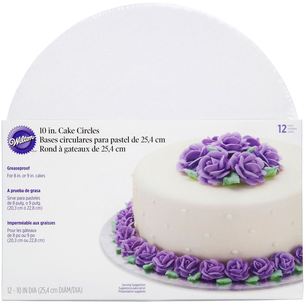Wilton 10" Cake Circles 12pk